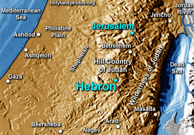 genesis hebron abraham machpelah cave caleb city life map bible land david sarah god holy mountain today place war hebrew